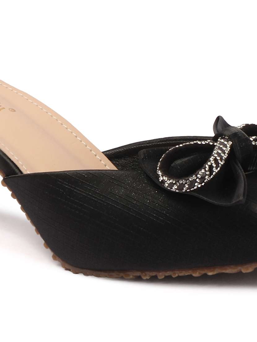 women embellished slip on mules - 22307571 -  Standard Image - 4