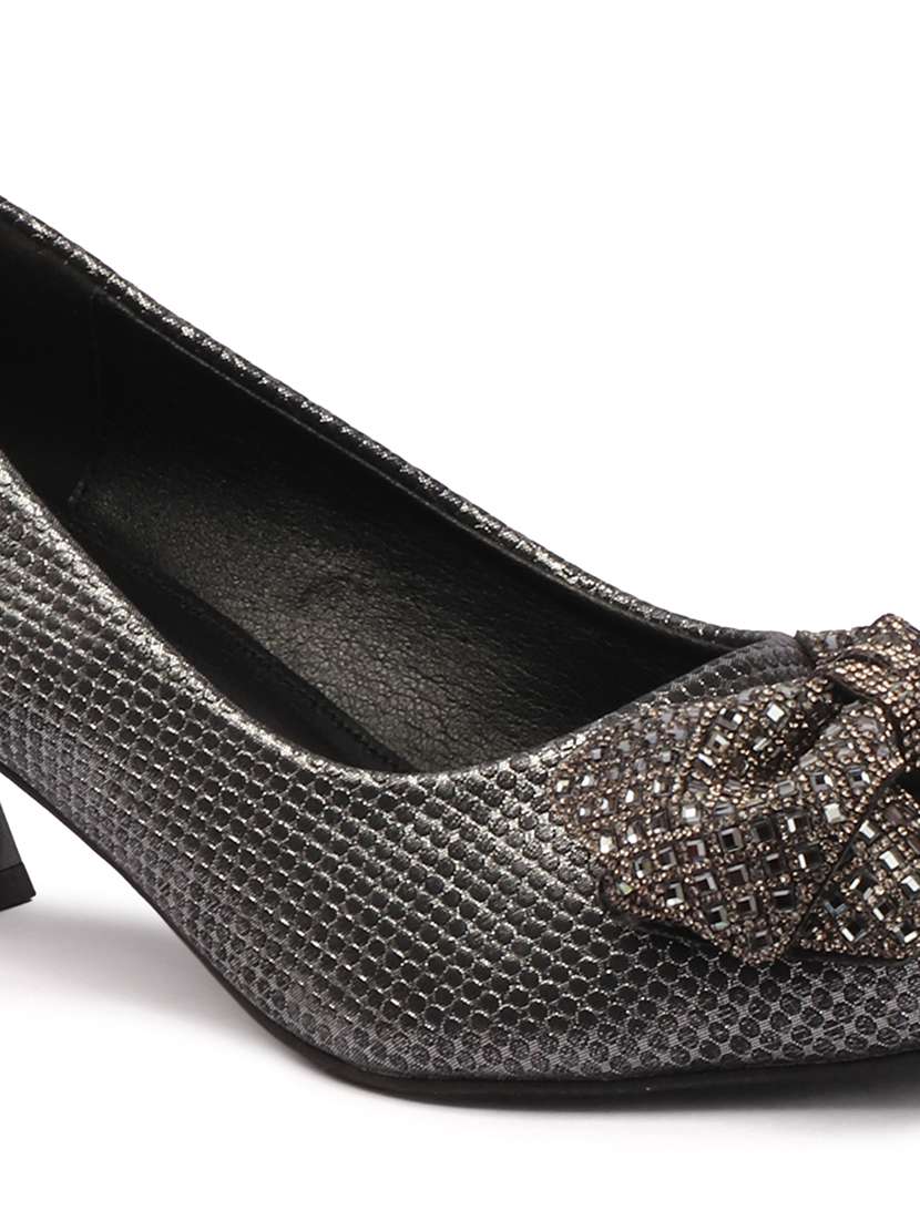 women embellished slip on pump - 22307580 -  Standard Image - 4