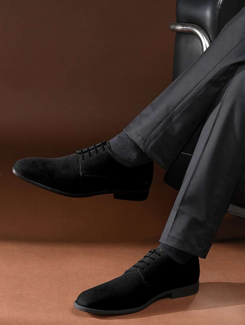 men black lace up derby - 22307667 -  Standard Image - 1