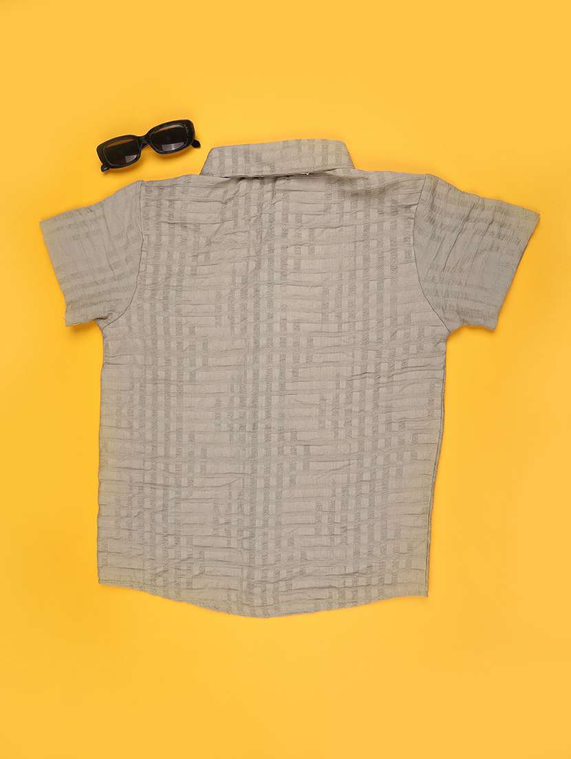 boys collared short sleeve shirt - 22309863 -  Standard Image - 1