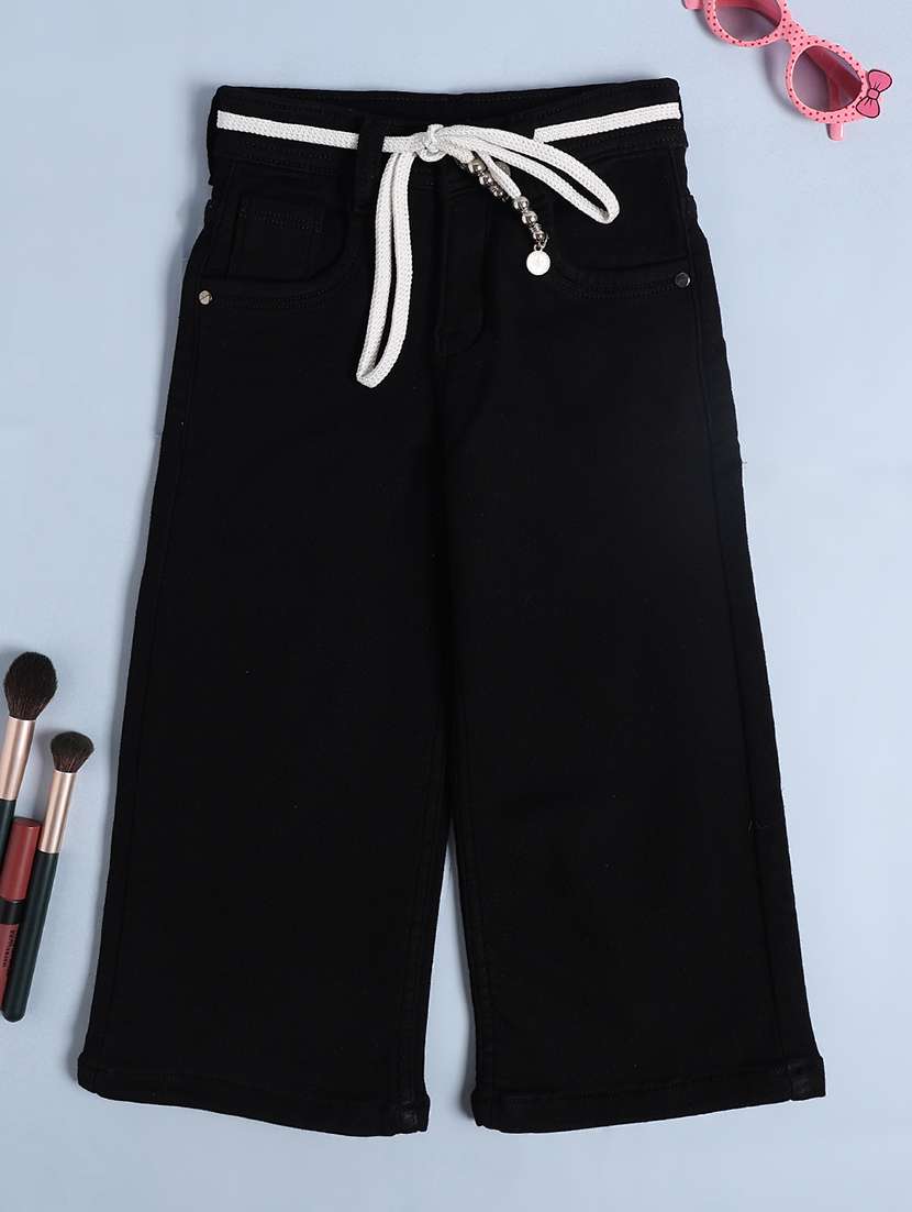 girls straight fit mid-rise jeans - 22310252 -  Standard Image - 1