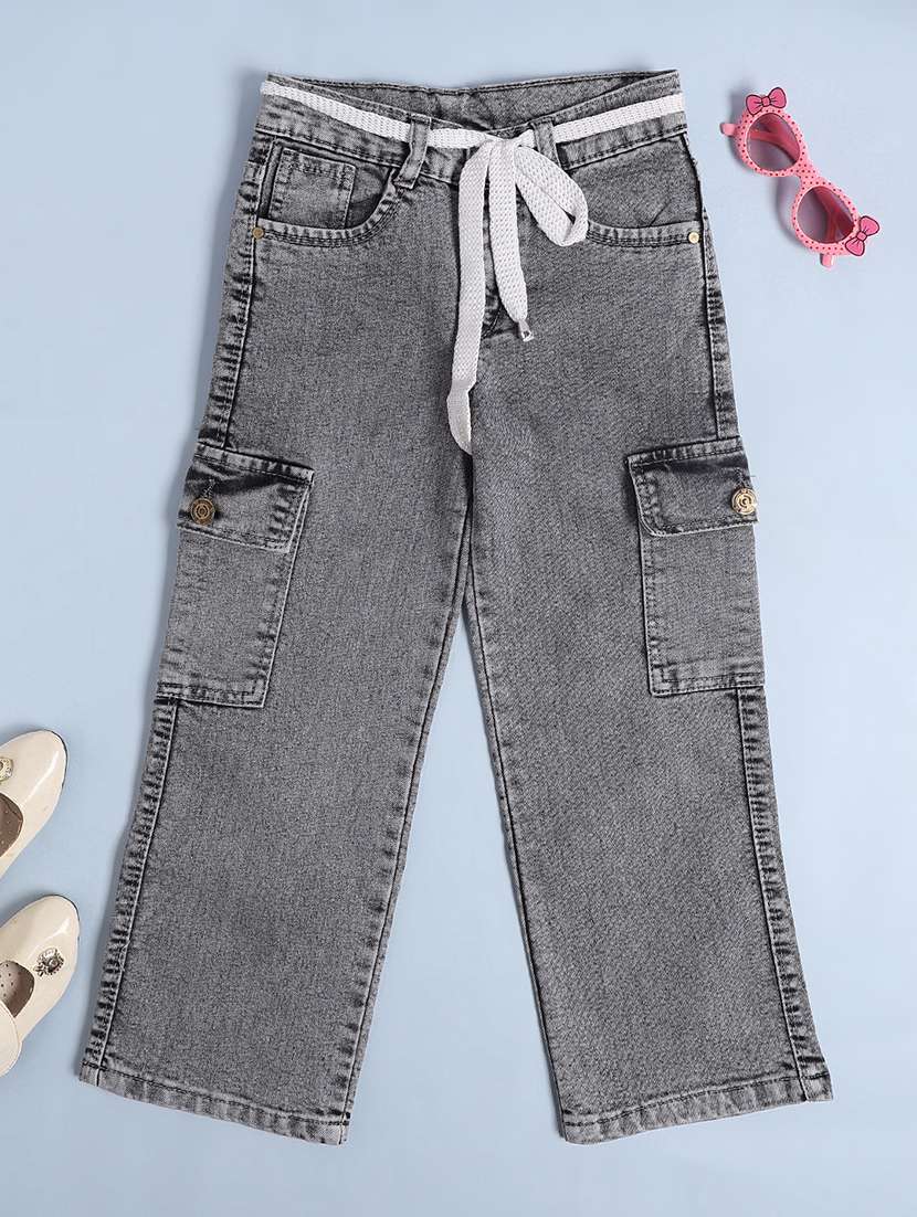 grey cotton jean - 22310258 -  Standard Image - 1