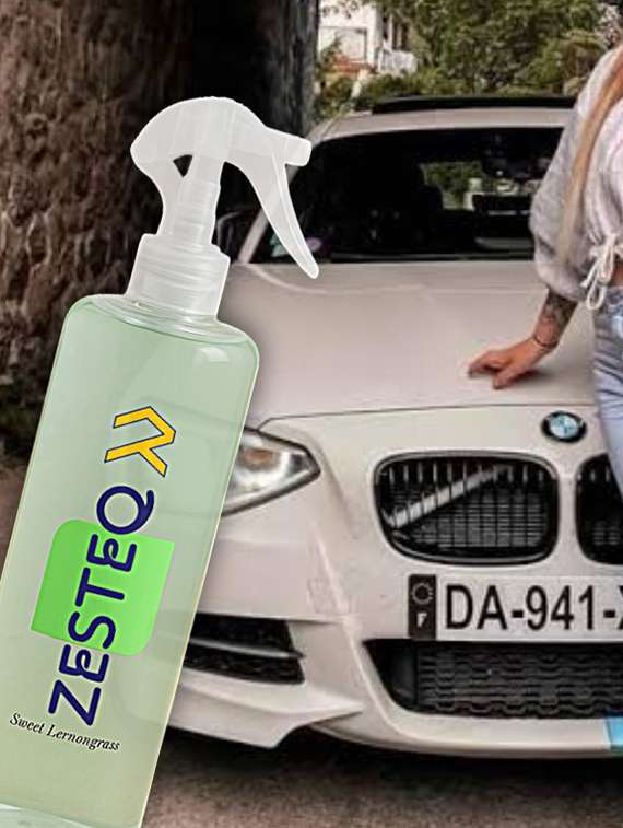 zesteq sweet lemongrass air freshener  for home, car, office, washrooms, made of premium natural oils (500 ml) - 22310528 -  Standard Image - 1