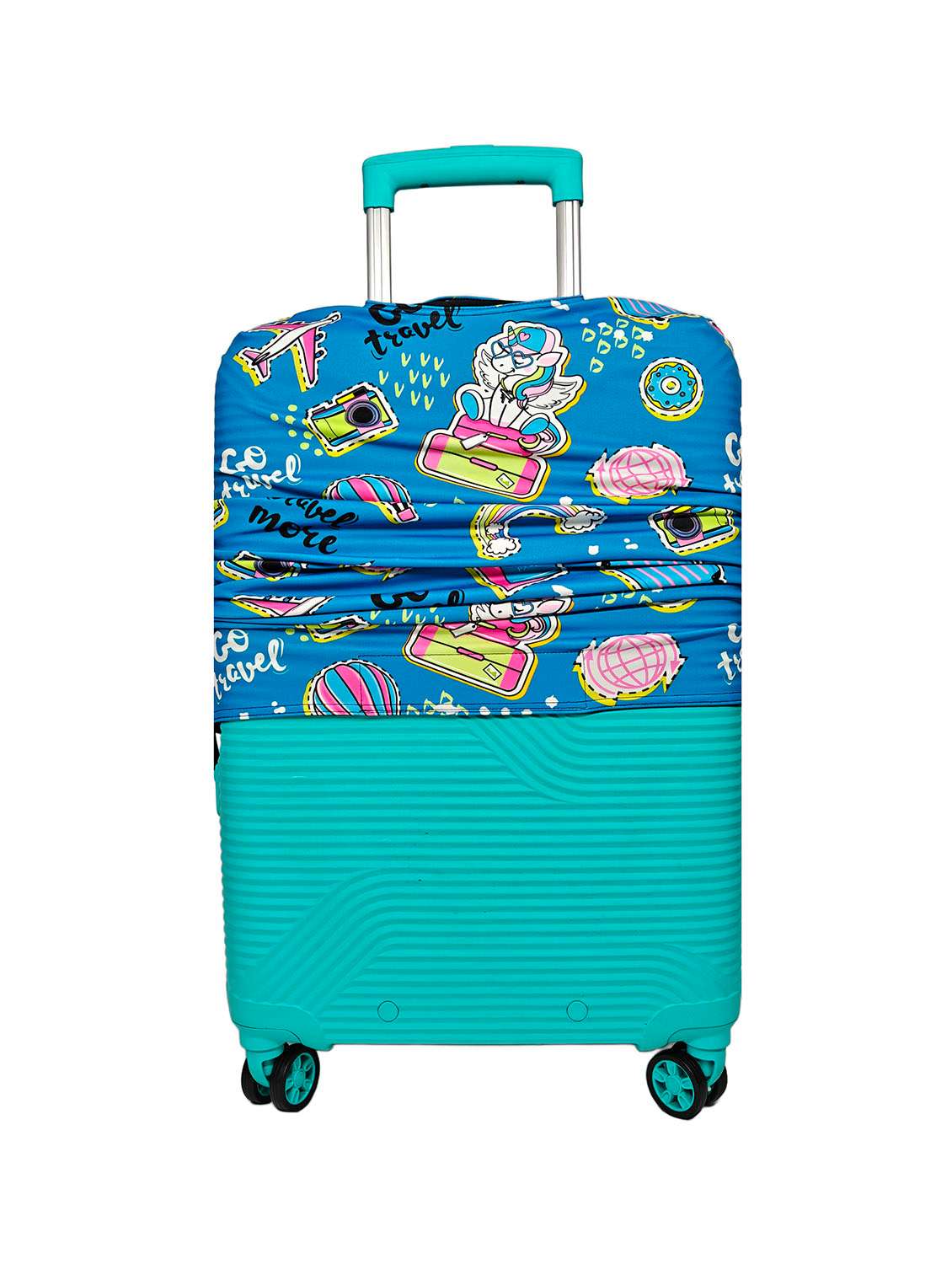 Nt Creation Printed Luggage Cover - 22310535 -  Standard Image - 1