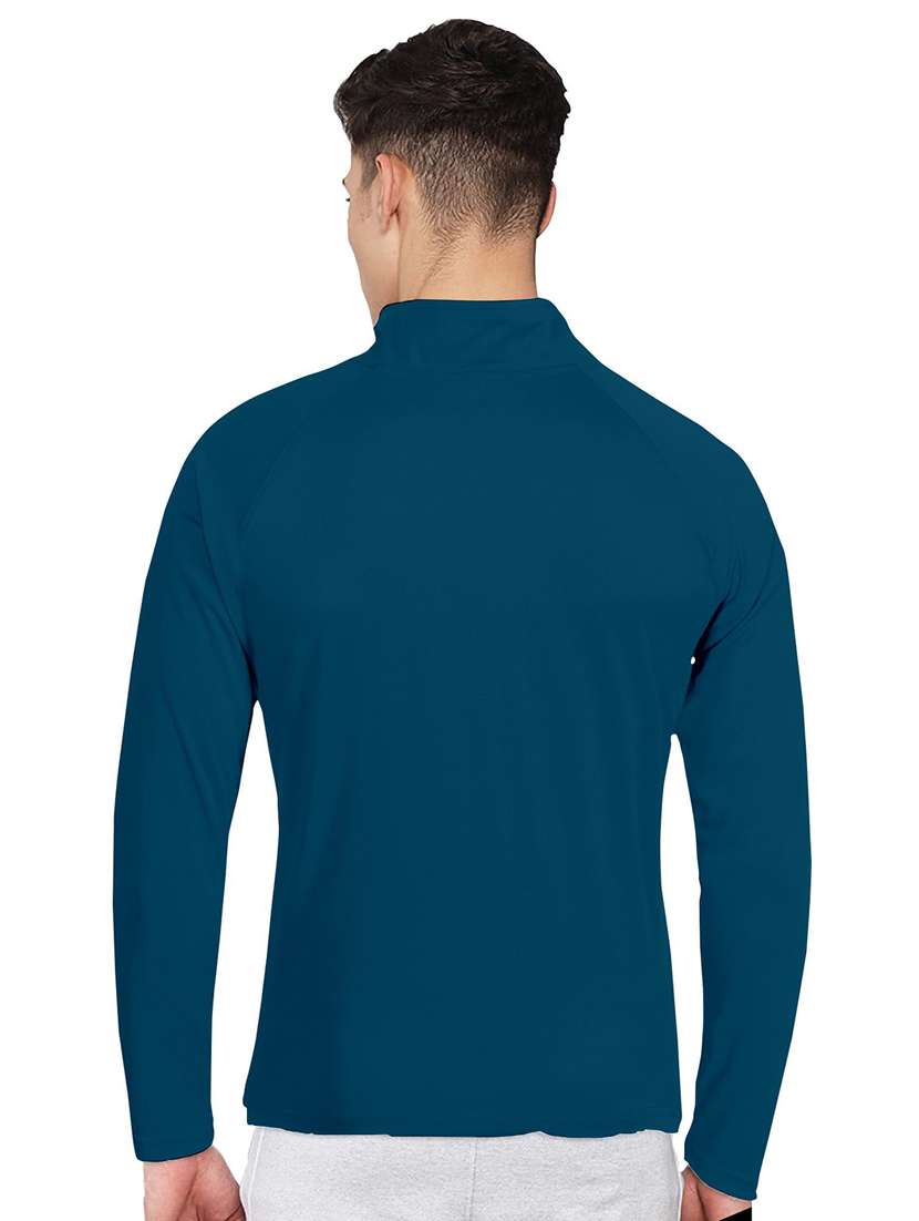 men solid long sleeve dry fit t-shirt - 22310751 -  Standard Image - 1