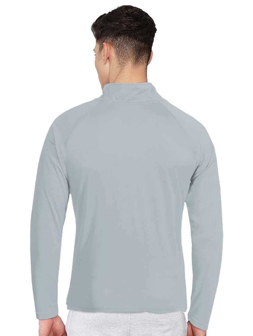 men solid long sleeve dry fit t-shirt - 22310773 -  Standard Image - 1
