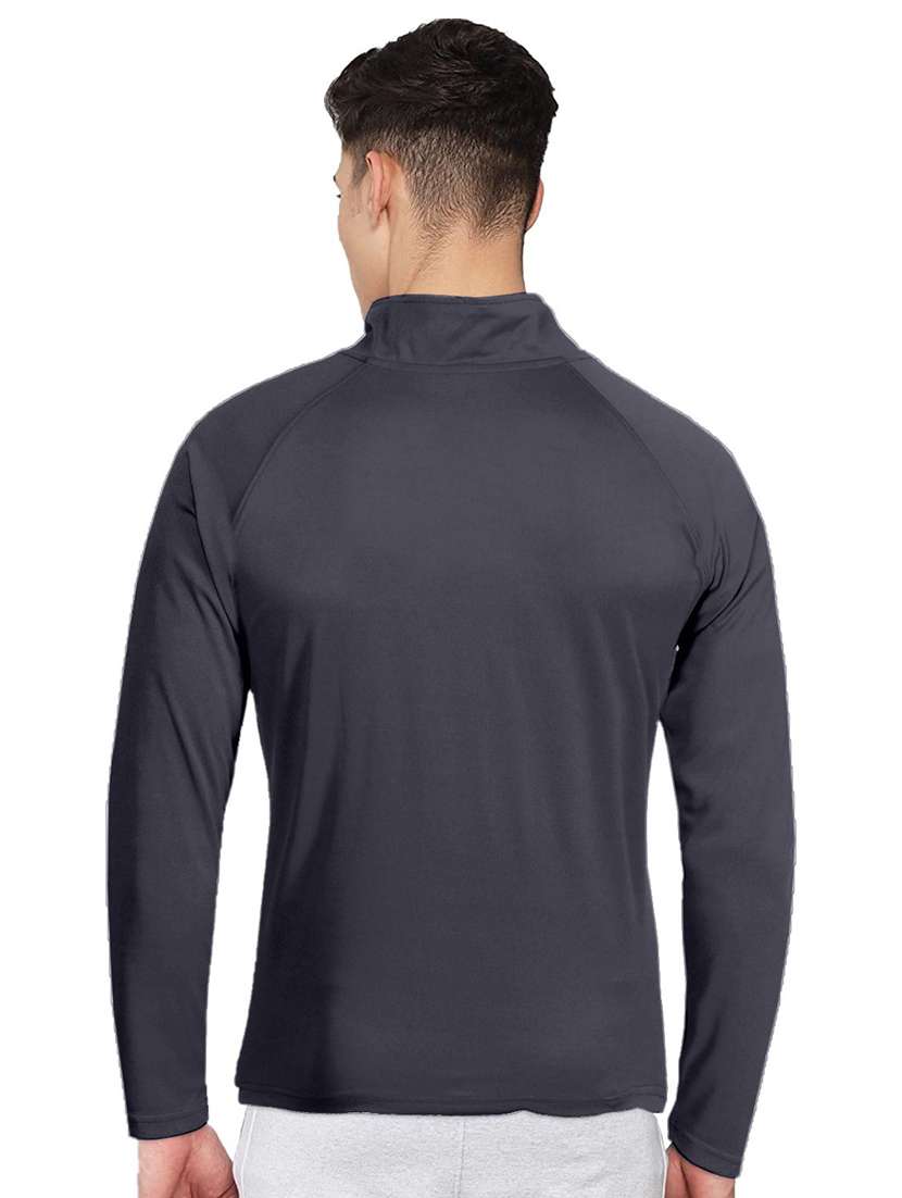 men solid long sleeve dry fit t-shirt - 22310774 -  Standard Image - 1