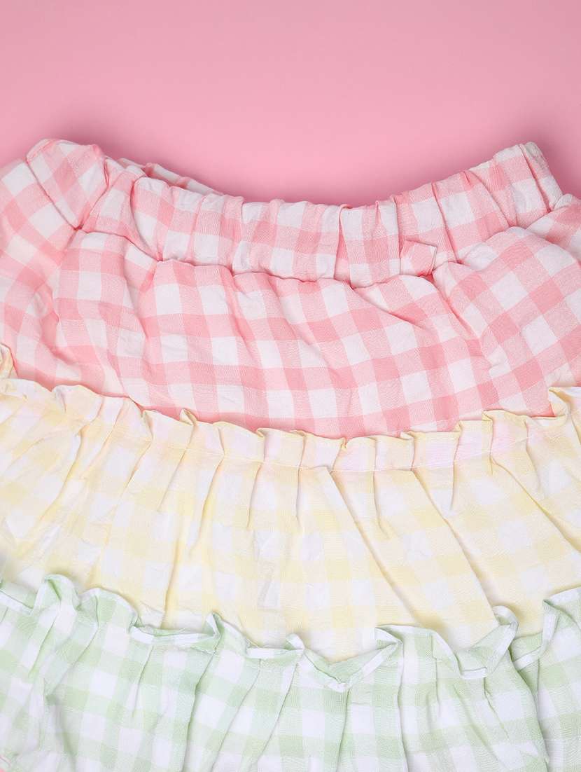 girls printed top and skirt set - 22312028 -  Standard Image - 4