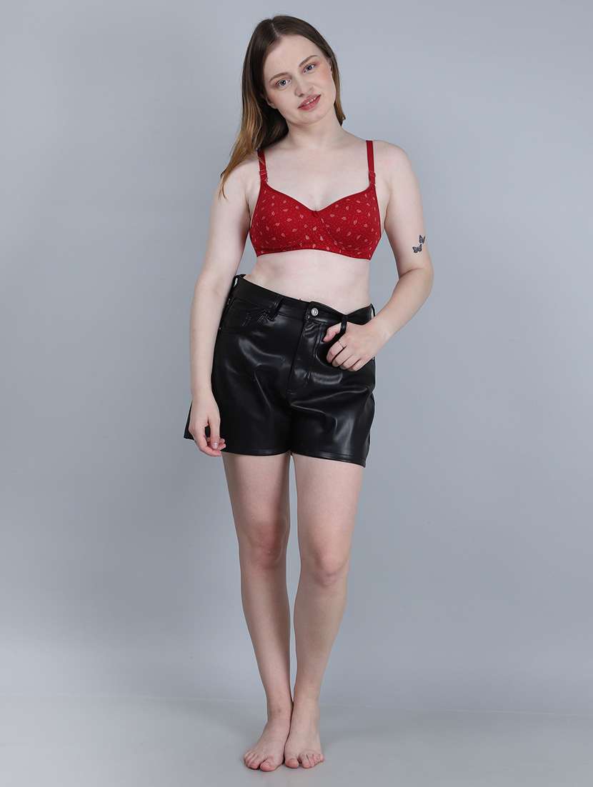 women printed non wired t-shirt bra - 22312618 -  Standard Image - 4