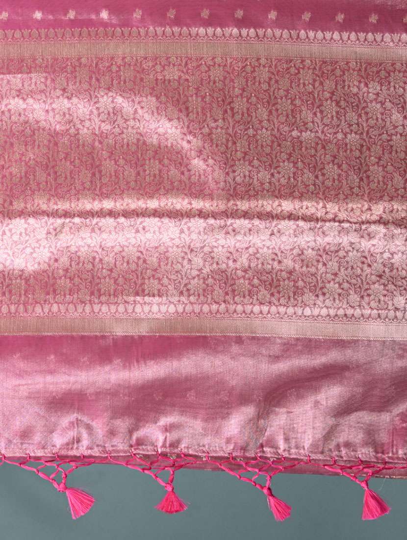 women self design bordered saree with blouse - 22312696 -  Standard Image - 6