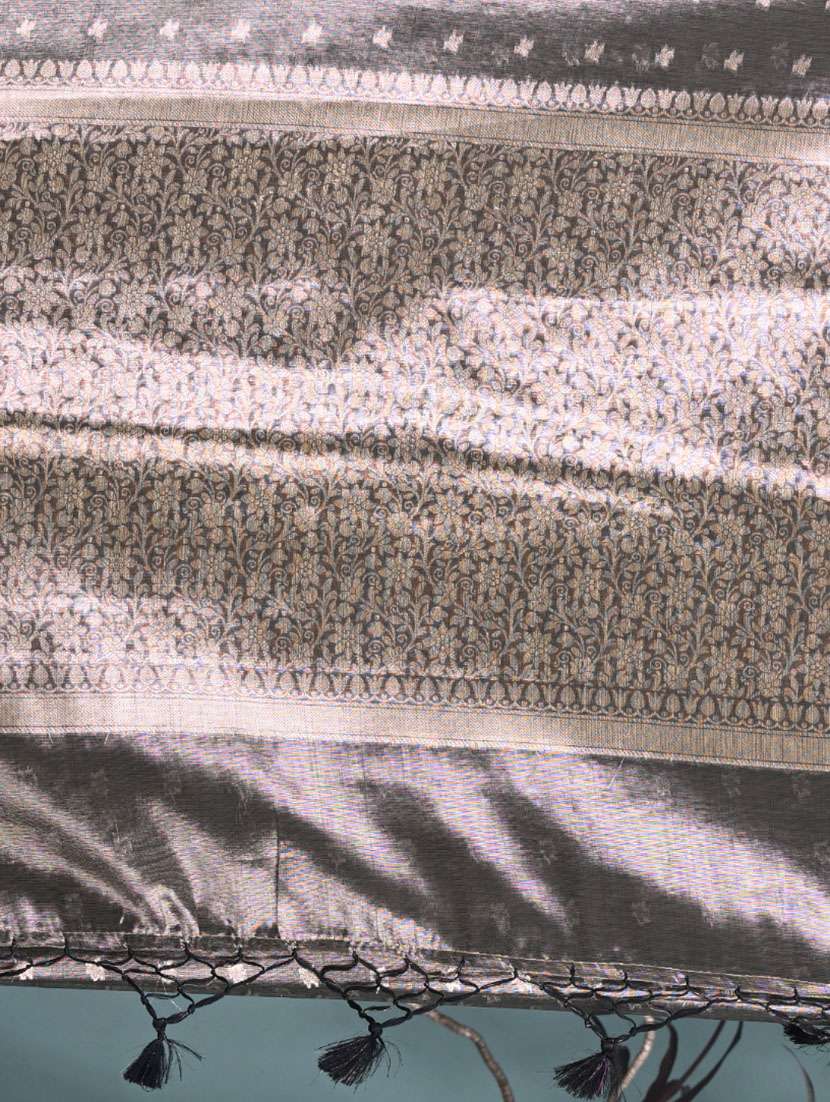 women self design bordered saree with blouse - 22312703 -  Standard Image - 6