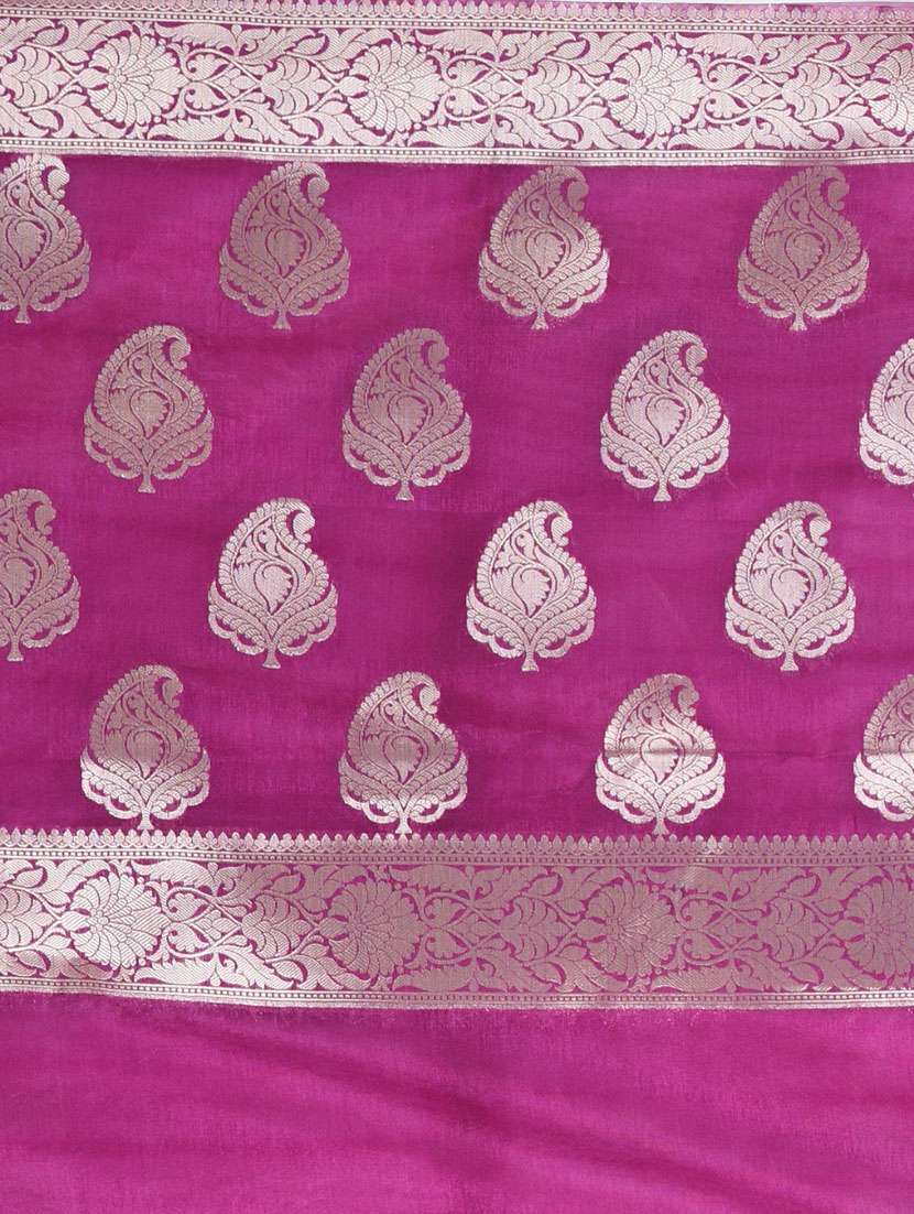 women tie & dye printed saree with blouse - 22312749 -  Standard Image - 6