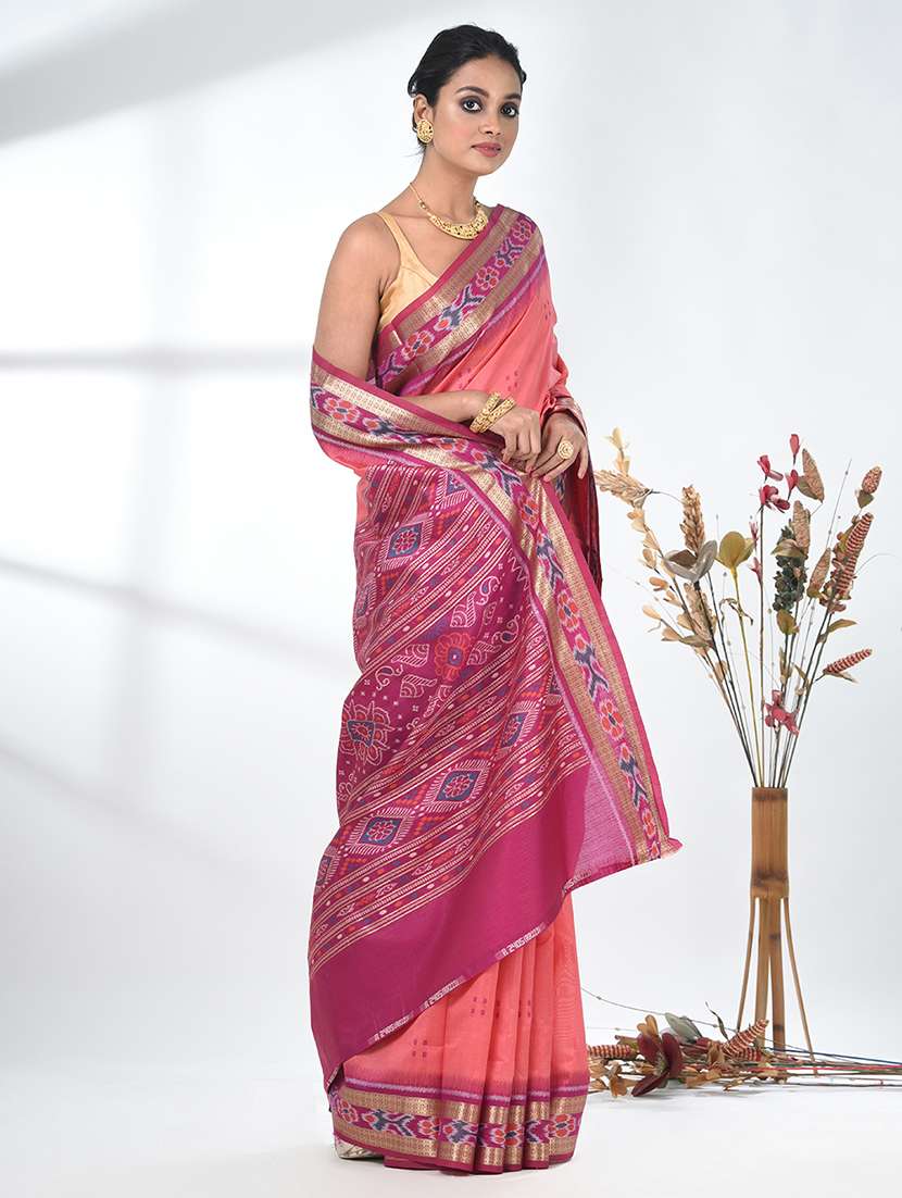 women self design tussar saree with blouse - 22312806 -  Standard Image - 1