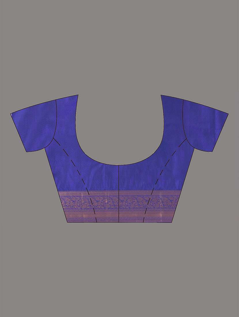 women self design southern silk saree with blouse - 22312811 -  Standard Image - 4