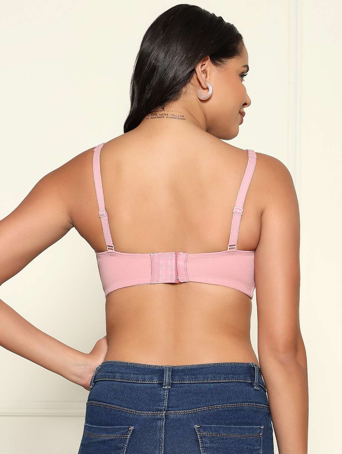 women solid non padded sports bra - 22312855 -  Standard Image - 4