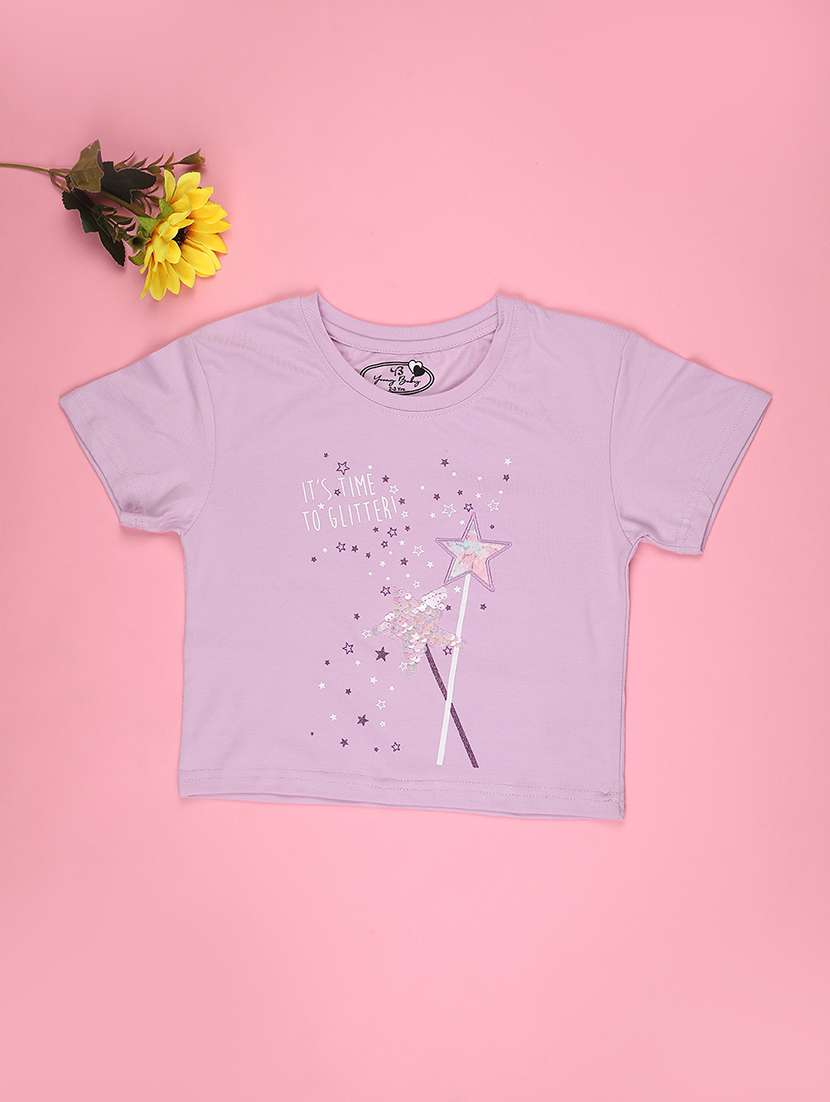 Girls Printed Short Sleeve Tee - 22312970 -  Standard Image - 1
