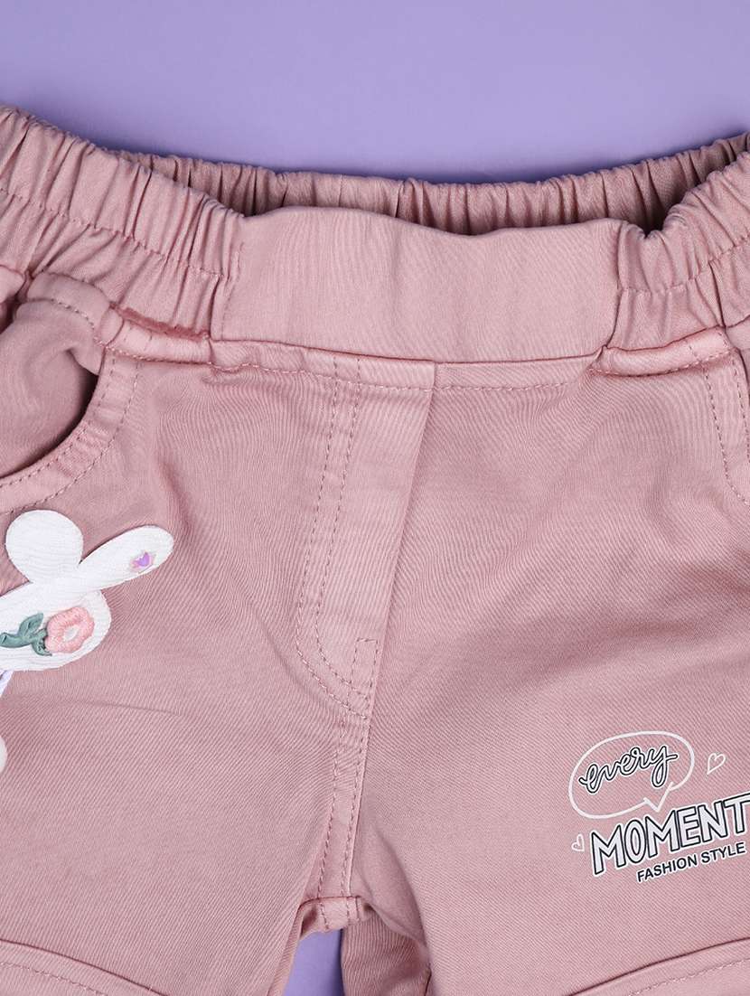 girls printed top and short set - 22313255 -  Standard Image - 4