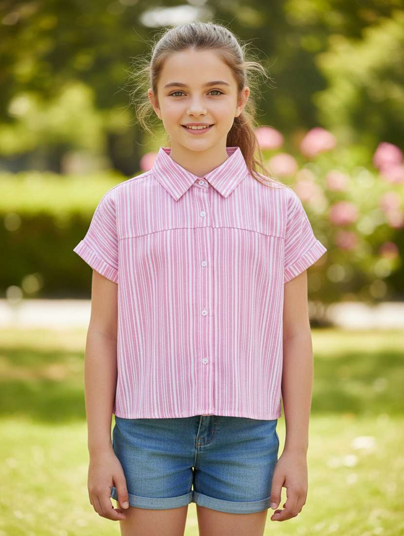pink cotton  top