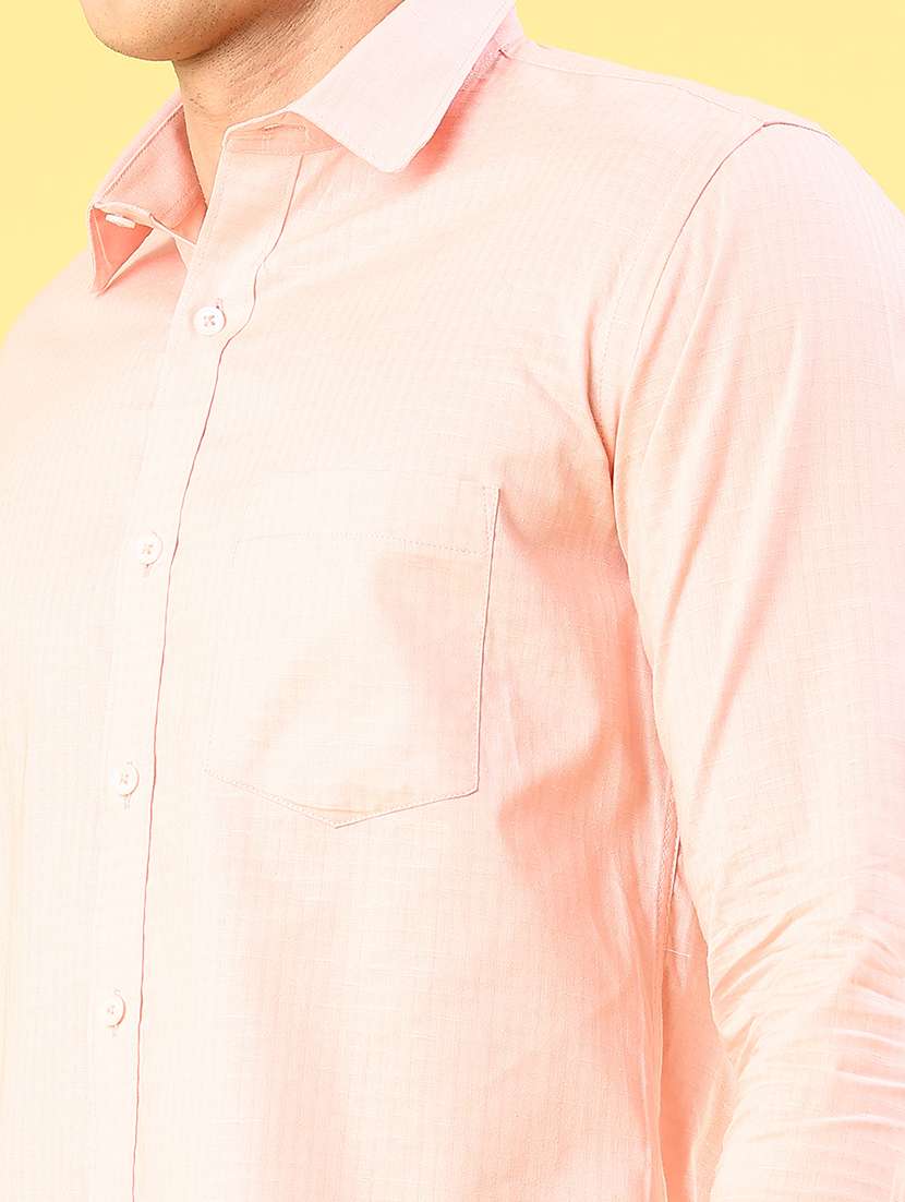 men checkered long sleeve slim fit casual shirt - 22313469 -  Standard Image - 1