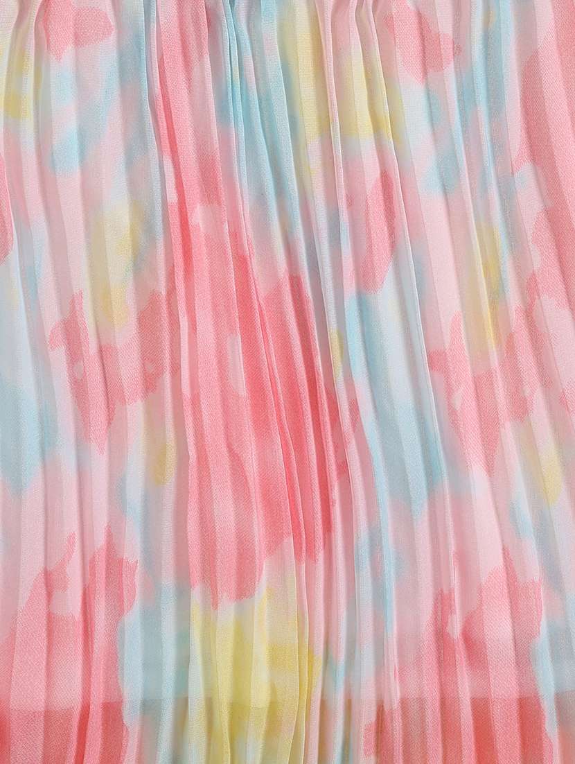 multi colored cotton aline skirt - 22313611 -  Standard Image - 4