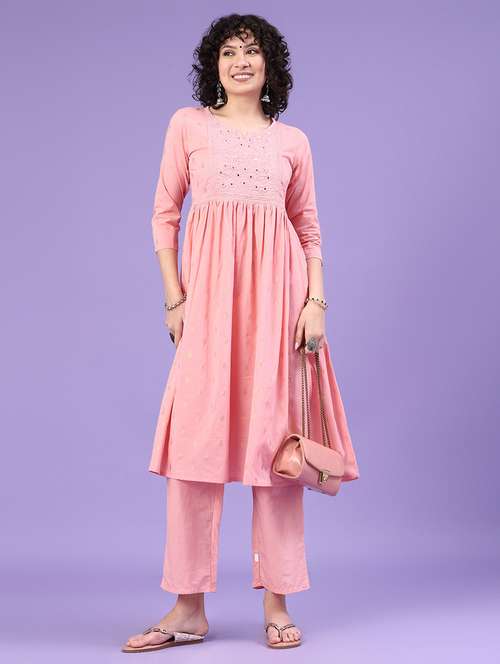 Buy ladies plazo suit in India @ Limeroad