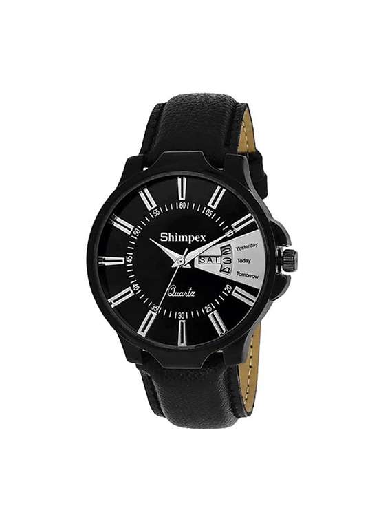 men classic edge analog watch series