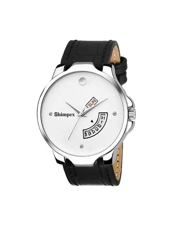 men classic edge analog watch series