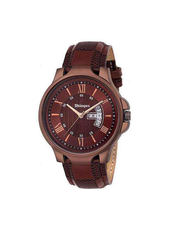 men classic edge analog watch series