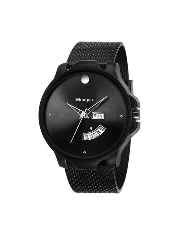 men classic edge analog watch series