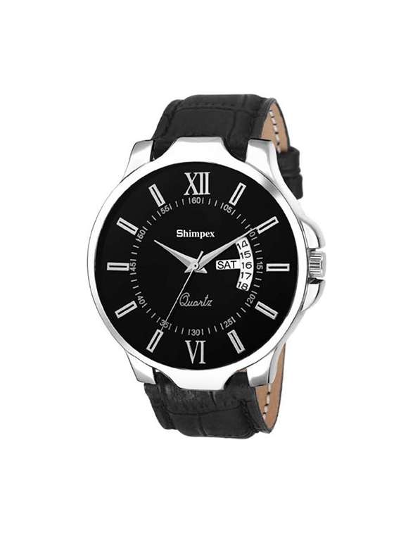 men classic edge analog watch series