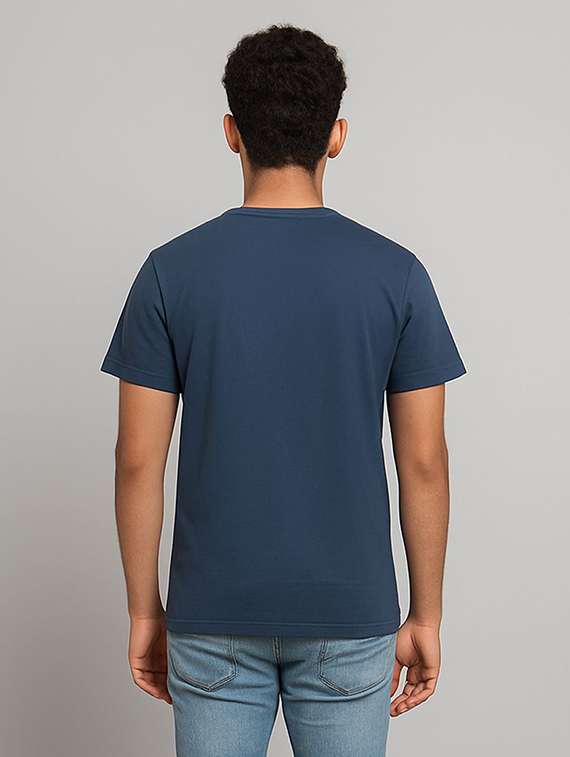 men front print short sleeve regular fit t-shirt - 22315854 -  Standard Image - 1