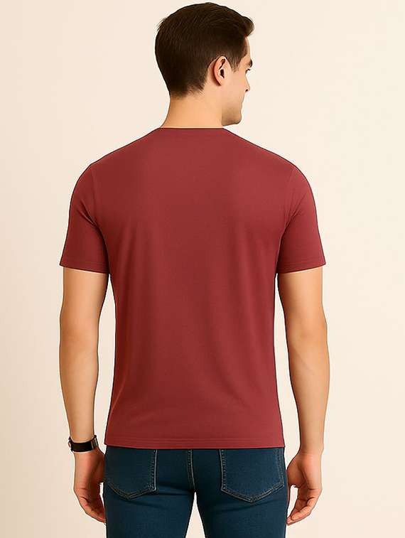 men front print short sleeve regular fit t-shirt - 22315861 -  Standard Image - 1