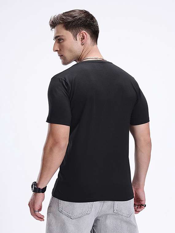 men front print short sleeve regular fit t-shirt - 22315867 -  Standard Image - 1