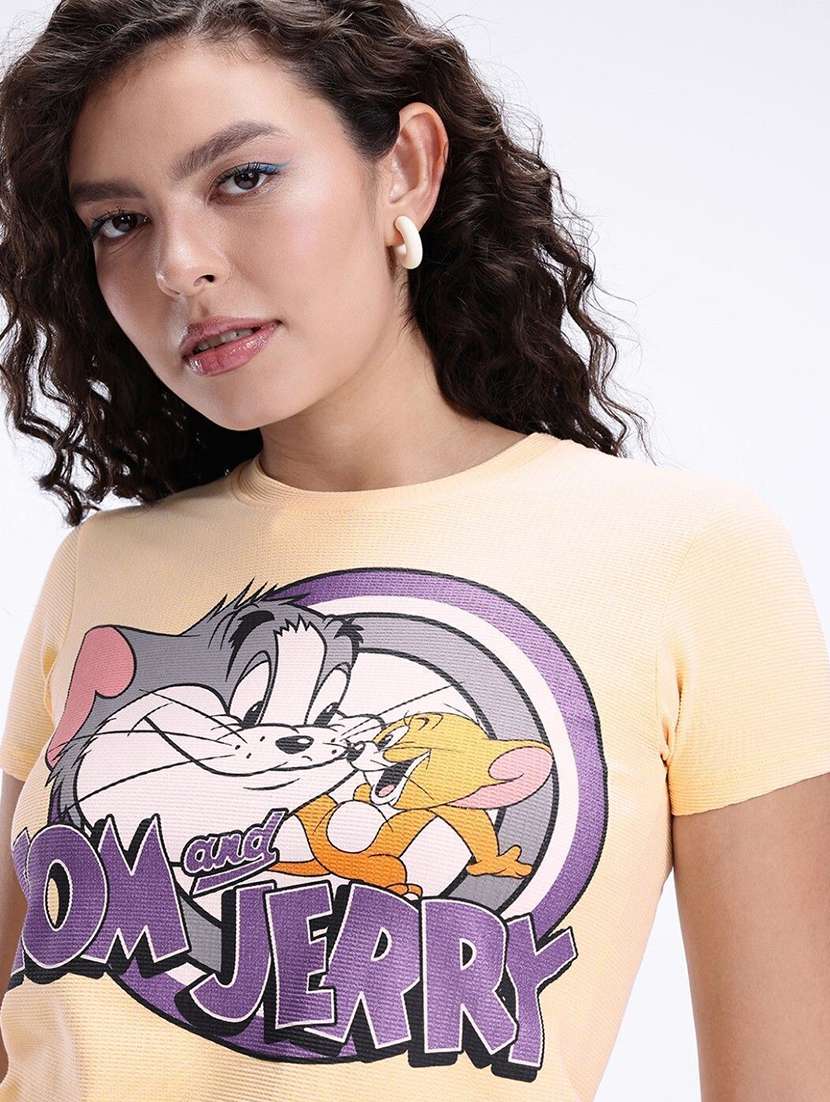 women printed short sleeve t-shirt - 22315920 -  Standard Image - 4