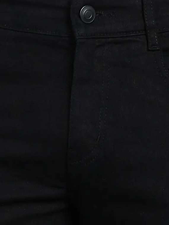 men plain mid rise full length jeans - 22316012 -  Standard Image - 4