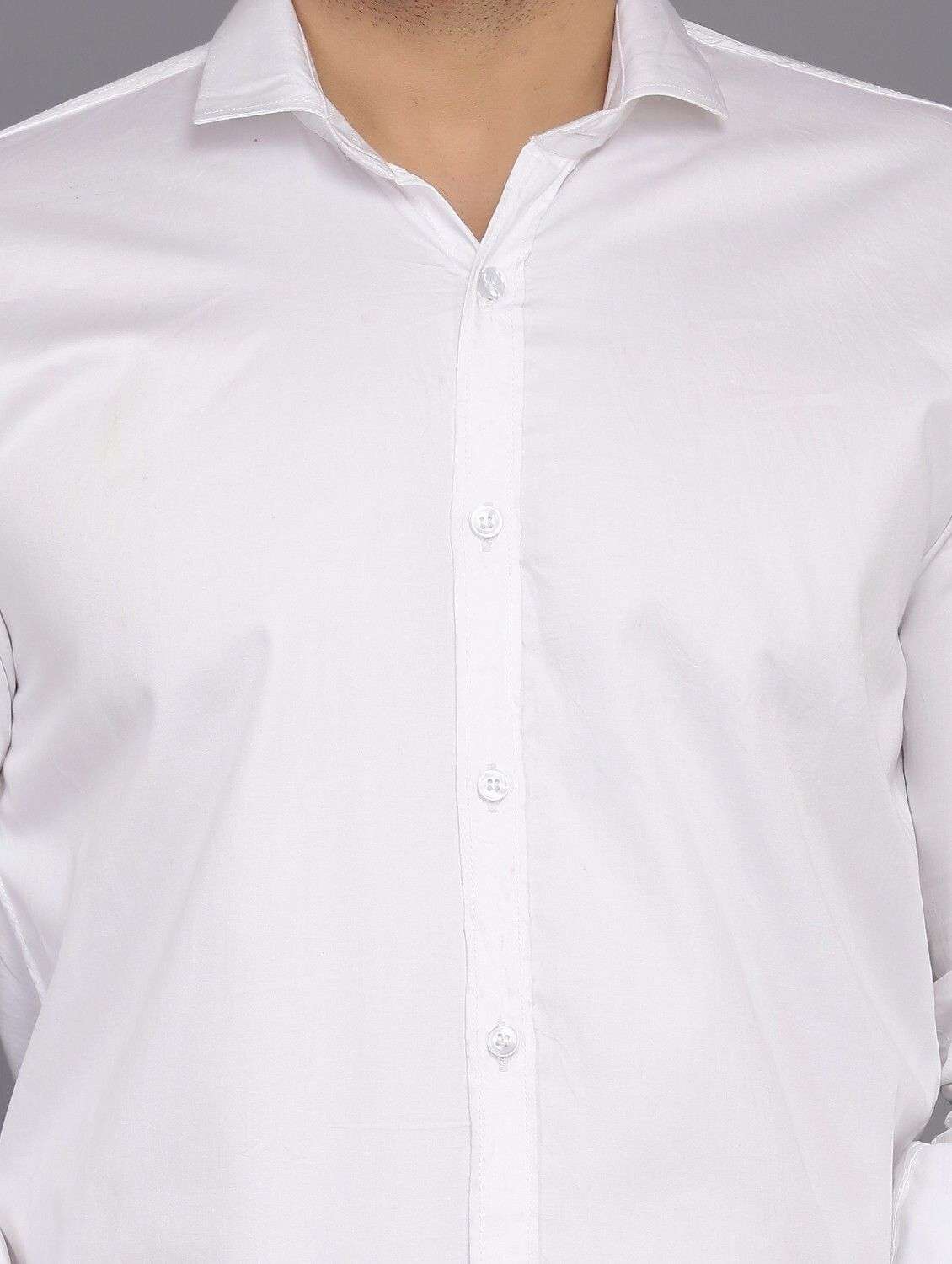 men solid long sleeve slim fit casual shirt - 22316081 -  Standard Image - 4