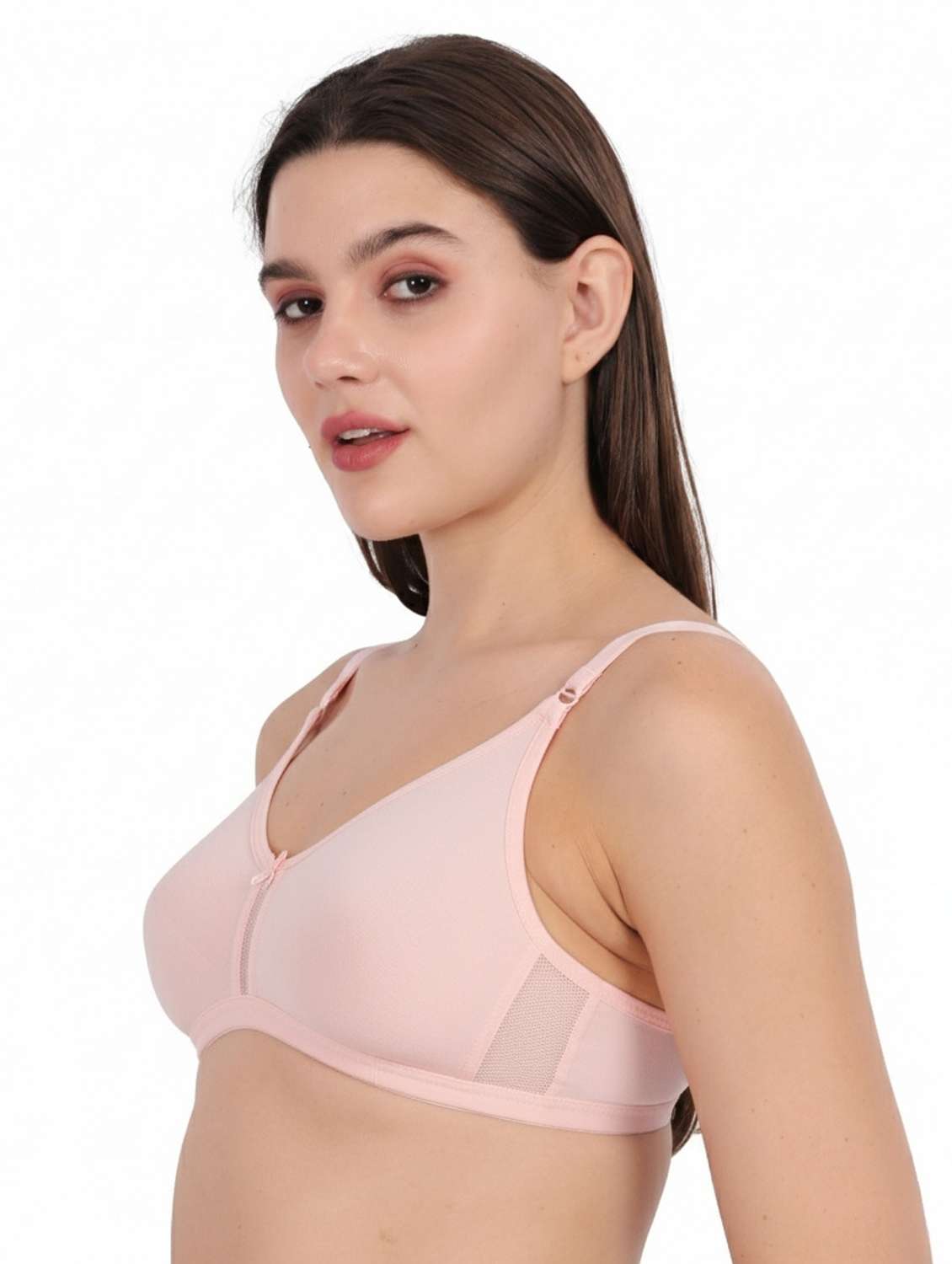 women solid lightly padded bra - 22316180 -  Standard Image - 1