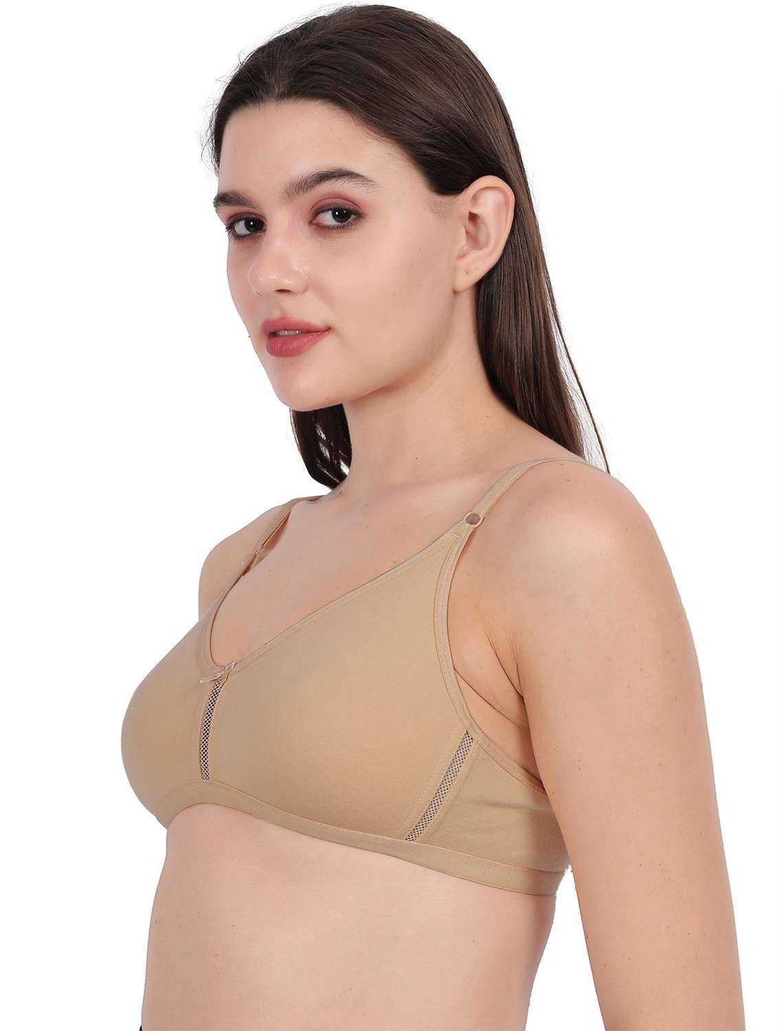 women solid lightly padded bra - 22316184 -  Standard Image - 1