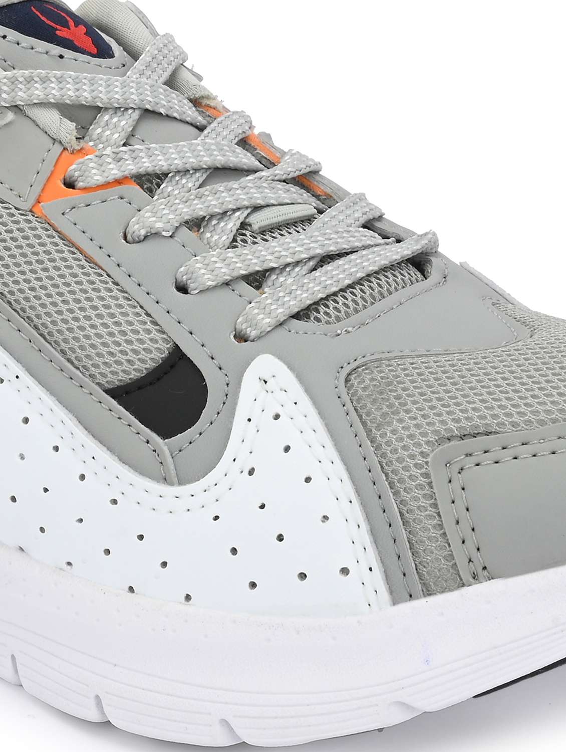 men grey lace up sport shoe - 22316277 -  Standard Image - 4