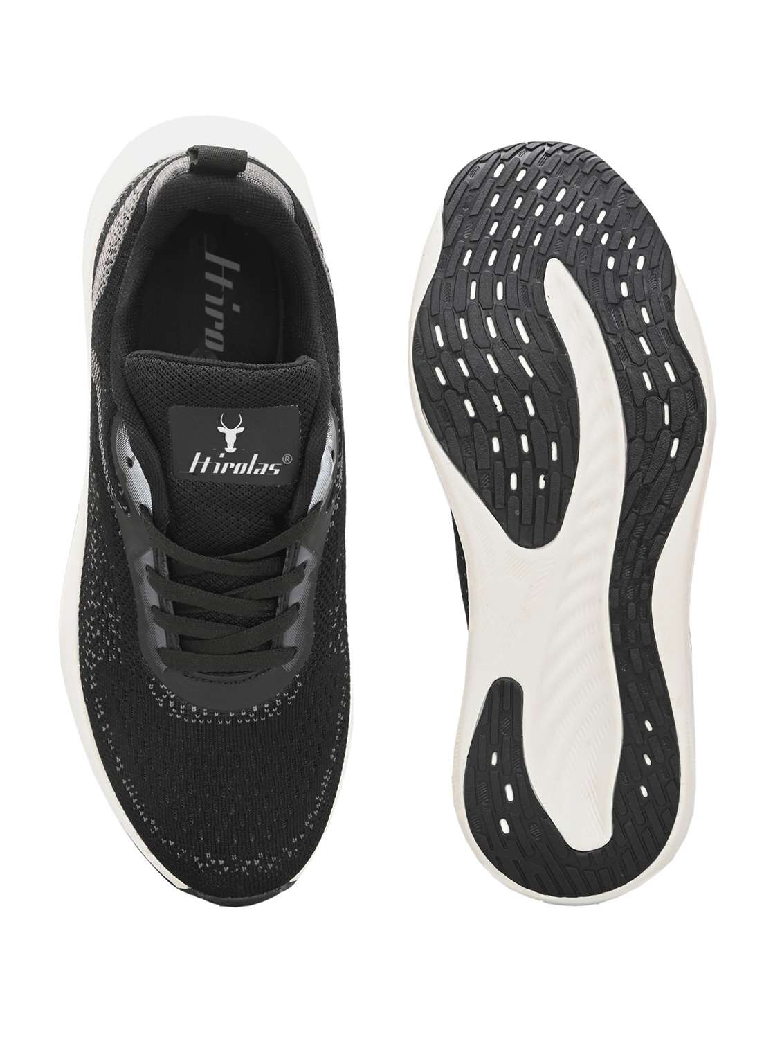 men black lace up sport shoe - 22316278 -  Standard Image - 4