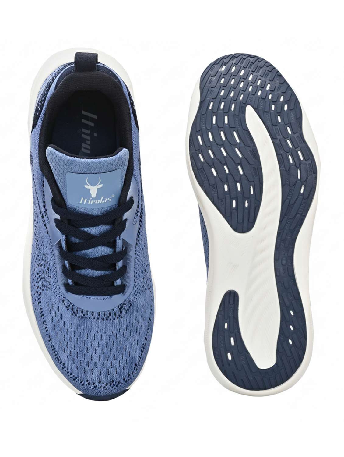 men blue lace up sport shoe - 22316279 -  Standard Image - 4