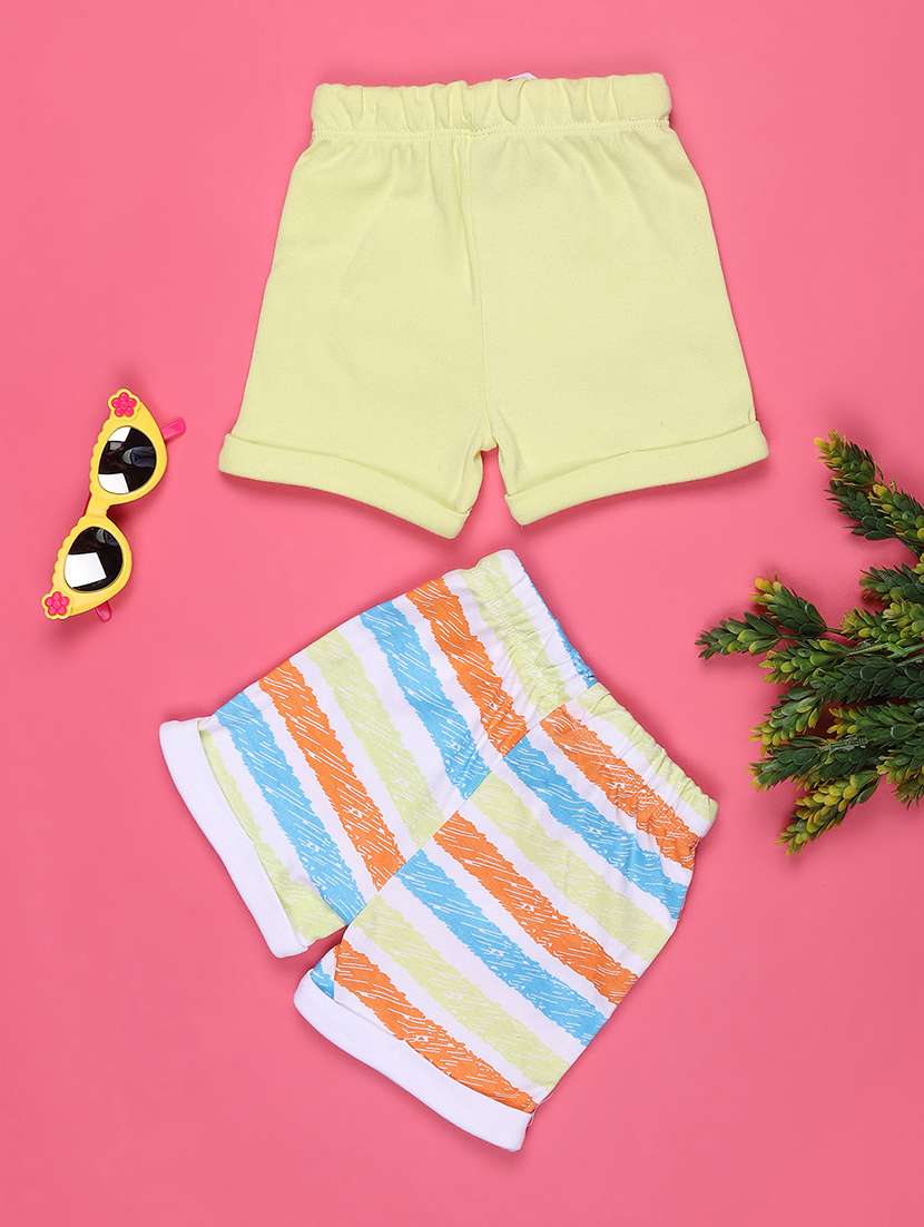 multi colored cotton shorts & three fourth - 22316479 -  Standard Image - 1