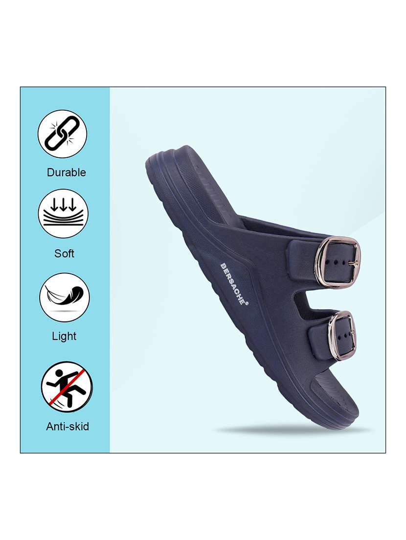 men solid slip on slider - 22316952 -  Standard Image - 1