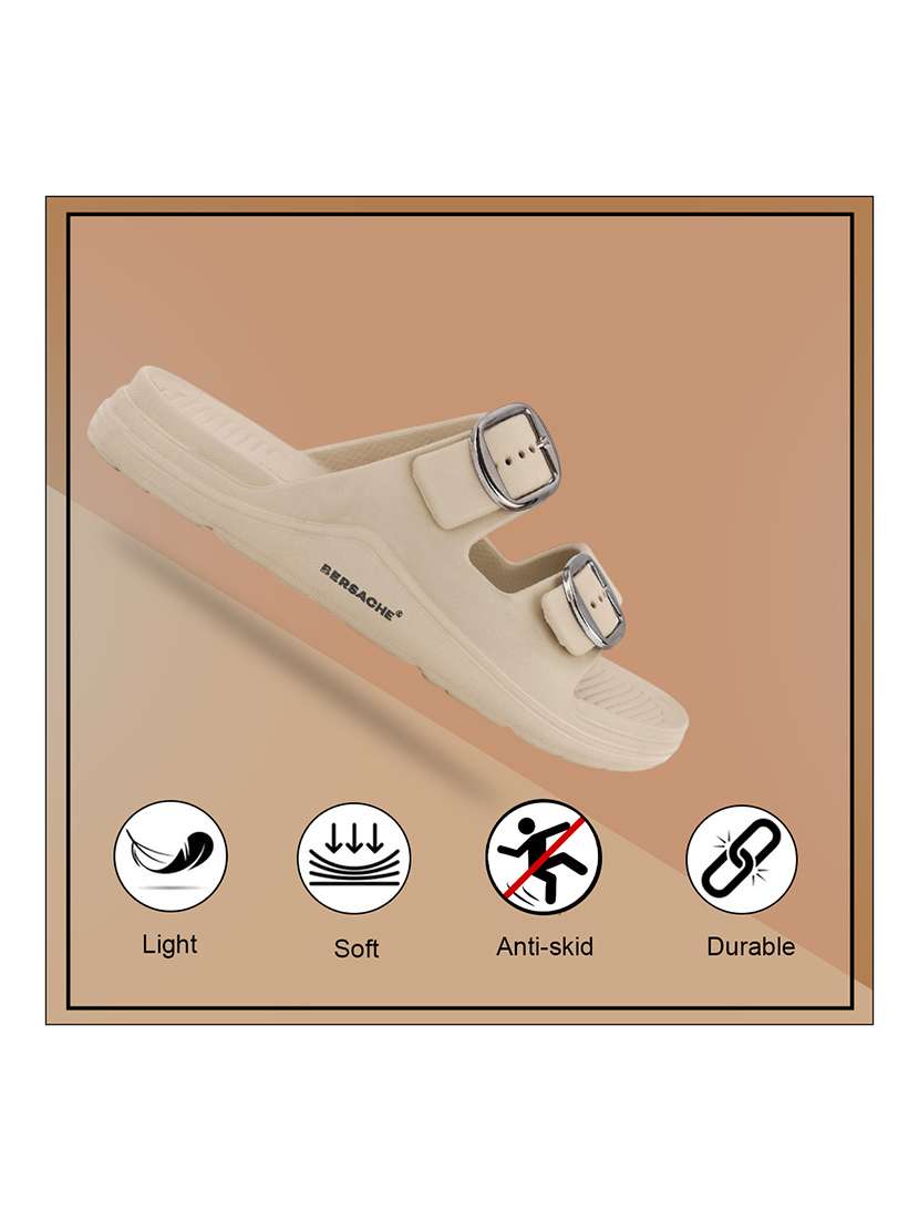 men solid slip on slider - 22317000 -  Standard Image - 1