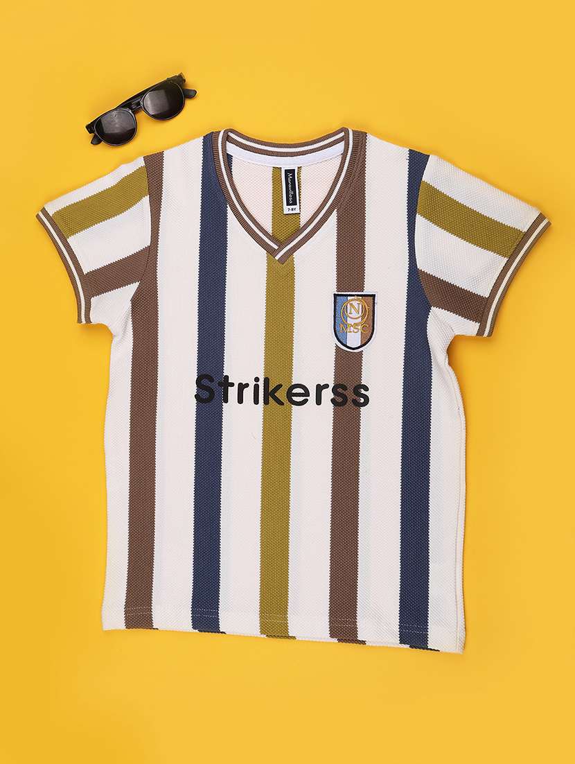 boys printed short sleeves regular fit t-shirt - 22317224 -  Standard Image - 1