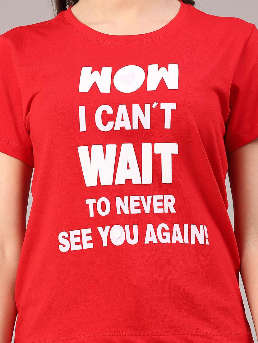 women printed short sleeve t-shirt - 22317326 -  Standard Image - 1