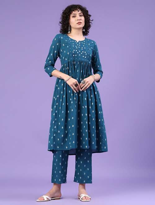 Buy cotton ladies suits catlock in India @ Limeroad