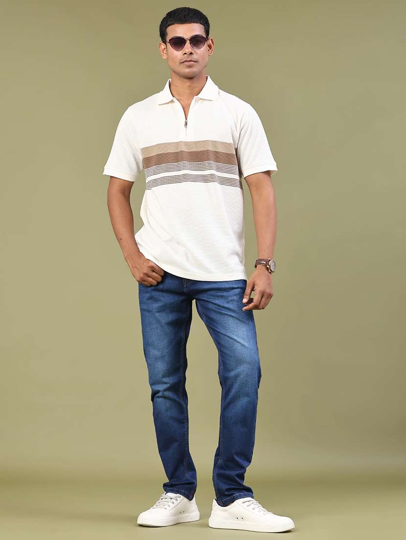 men washed mid rise full length jeans - 22317477 -  Standard Image - 4