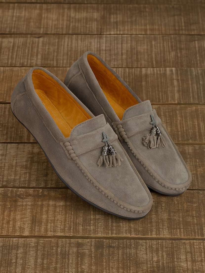 men grey slip on loafer - 22317492 -  Standard Image - 1