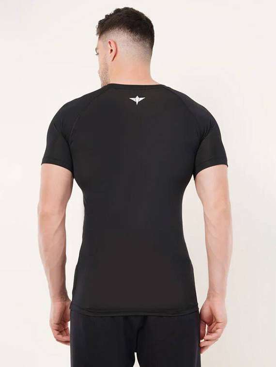 men solid short sleeve slim fit t-shirt - 22317532 -  Standard Image - 1